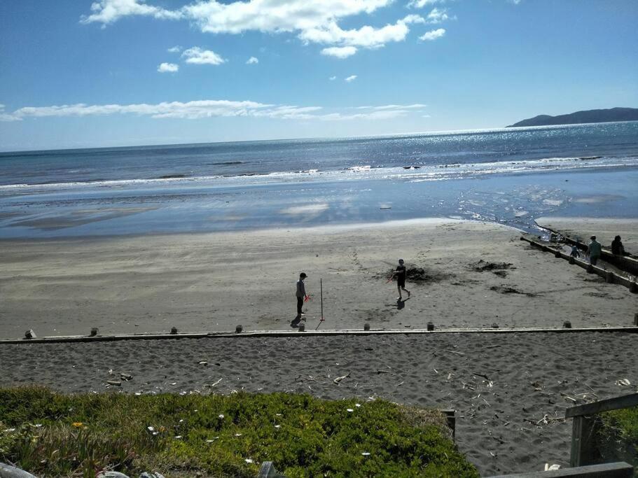 Beachfront Bliss Paraparaumu Dış mekan fotoğraf